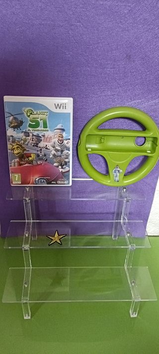 🇪🇸 Juego Wii Planet 51 + Volante