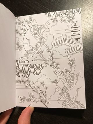 Pack cuadernos para colorear de estampas japonesas