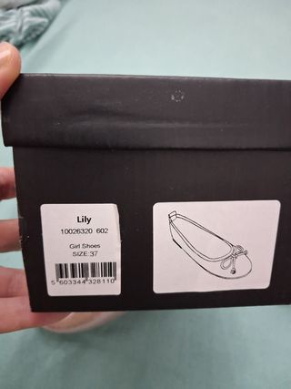 Zapatos infantiles Tiffosi rosa talla 37