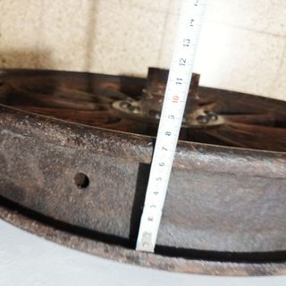 Rueda de coche antigua Radios Madera