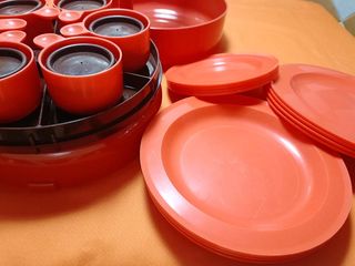 Set Camping España 60s/70s