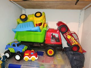 Lote Juguetes: Camión, Coche, Tractor, coche cars