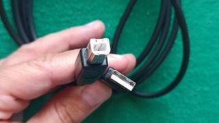 Cable USB A / USB B (tipo impresora) -  a estrenar