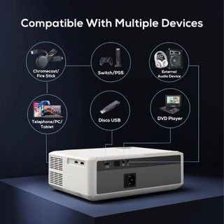 Proyector LED Akiyo HD 20000 Lumens