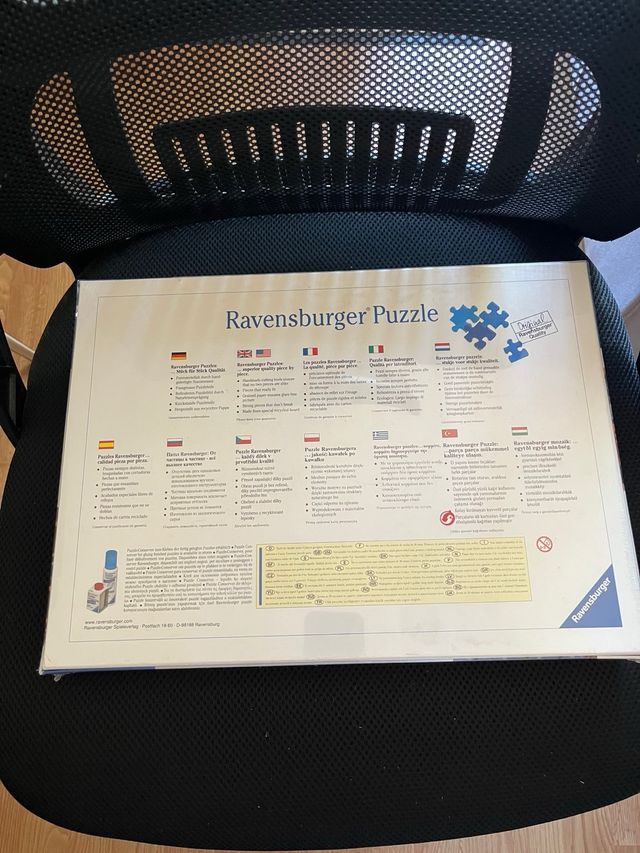 Puzzle Ravensburger 1000 Piezas Especias