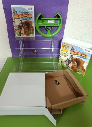 Pack Madagascar Kartz Wii con volante