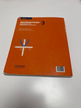 Inicia Matemáticas orientadas a las enseñanzas ...