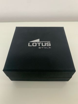Pulsera Lotus trenzada azul