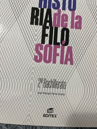 Historia de la Filosofía 2º Bachillerato