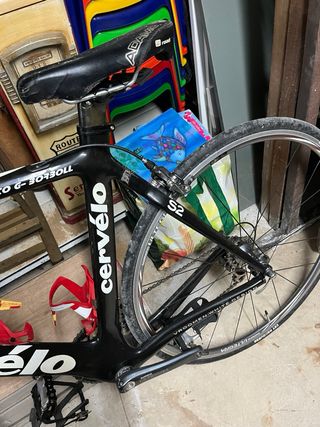 Bicicleta Cervelo S2 3T Talla 56 negra y roja