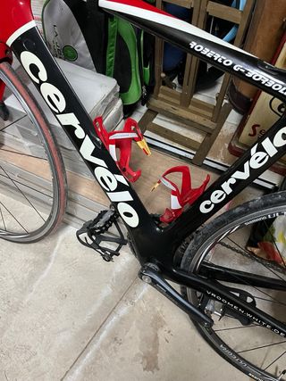 Bicicleta Cervelo S2 3T Talla 56 negra y roja