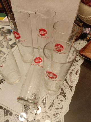 Vaso Tubo La Casera Transparente