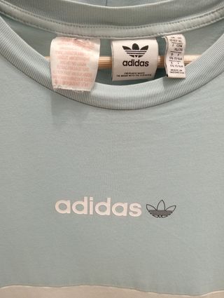 Conjunto Adidas Azul Talla XL de niño