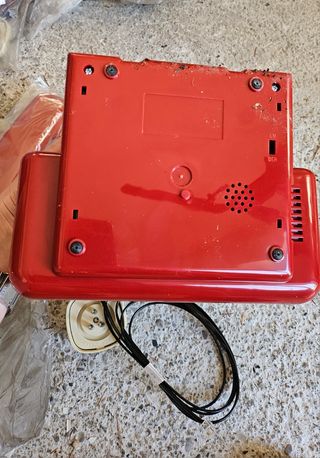 Telefono vintage SIP Sirio rosso