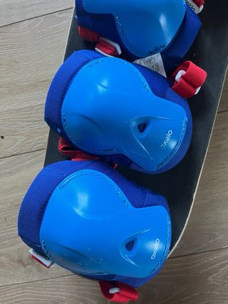 Skate Oxelo con protecciones