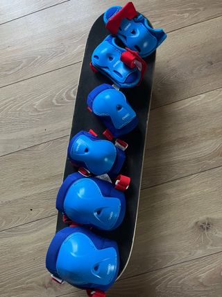 Skate Oxelo con protecciones
