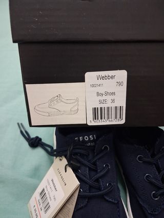 Zapatos Tiffosi Azul Marino Niños