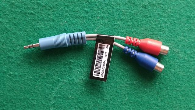 Adaptador AV Samsung BN39-02190A — Minijack 3.5 mm