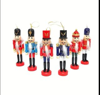 Cascanueces - adornos de navidad soldados regalo