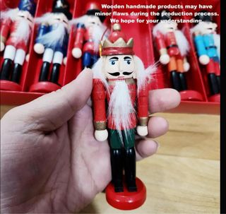 Cascanueces - adornos de navidad soldados regalo