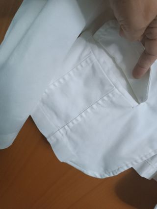Chaqueta blanca vaquera tipo blazer