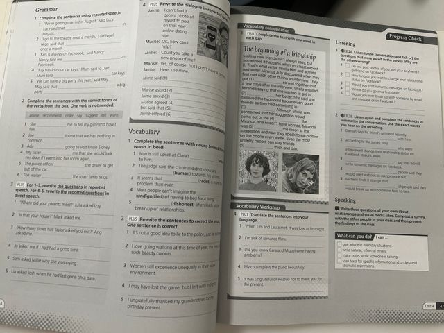 Key to Bachillerato 1. Workbook