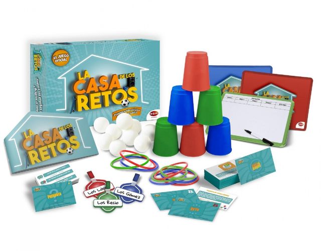 La Casa de los Retos Juego de Mesa Bizak