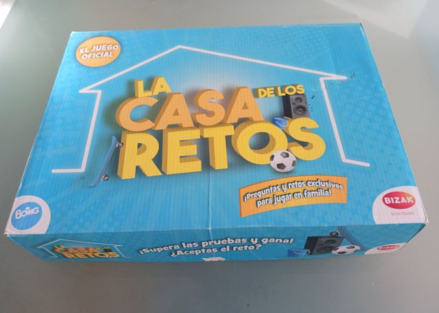 La Casa de los Retos Juego de Mesa Bizak