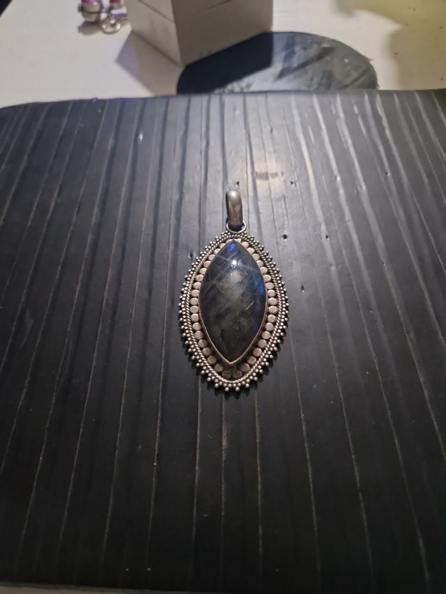 Medallón Plata 925 Labradorita