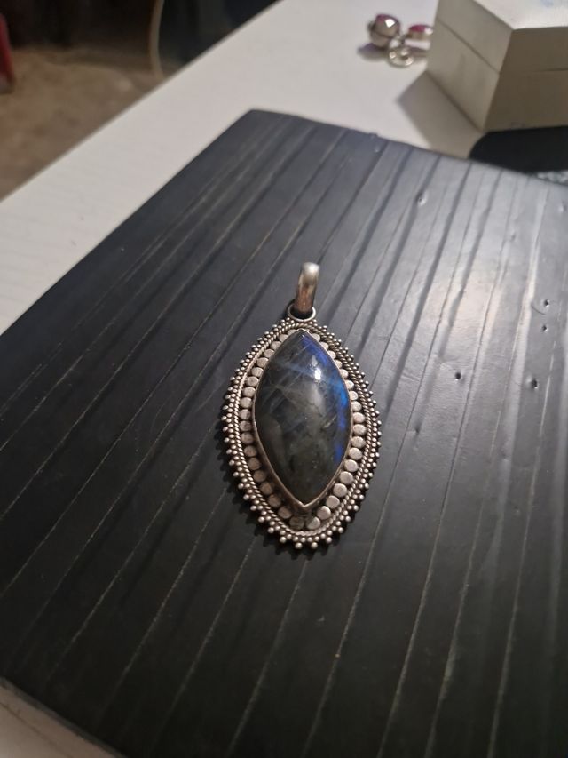 Medallón Plata 925 Labradorita