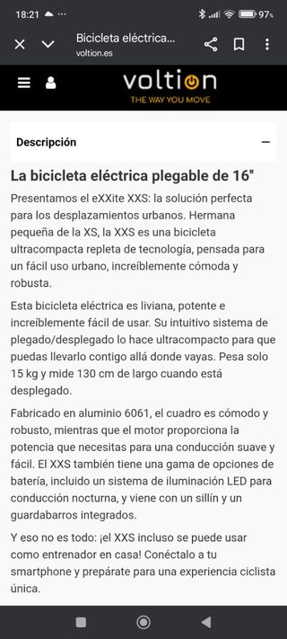 Bicicleta Eléctrica