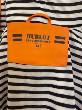 Cazadora náutica Hurley naranja Talla 14