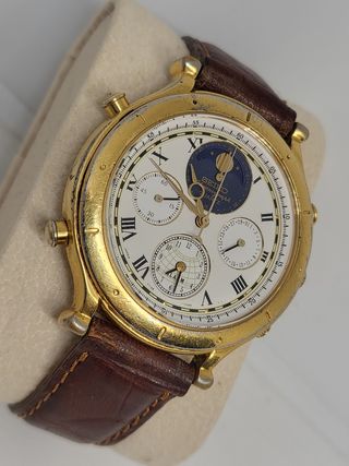 Seiko Moonphase Chronograph Quartz Reloj