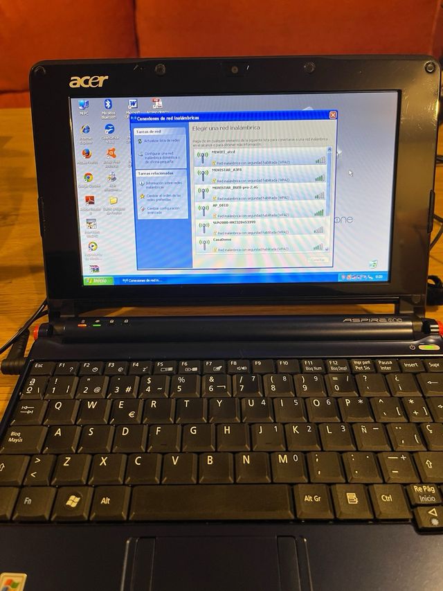 Acer Aspire One Azul Windows XP