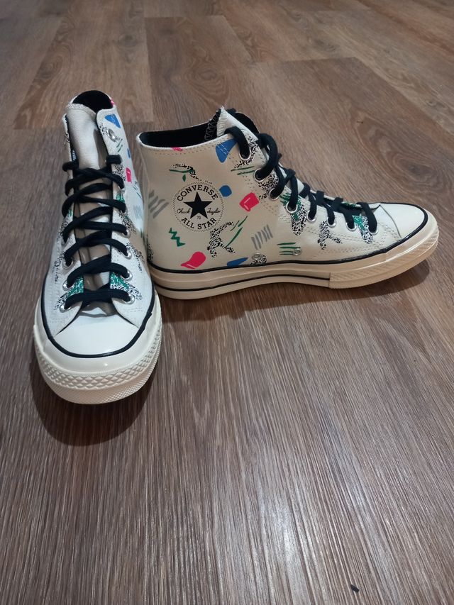 Zapatos Converse Altos Multicolor