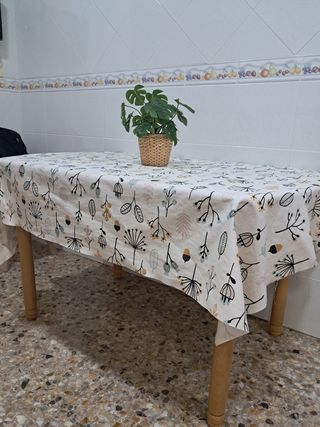 Mesa de cocina con 2 cajones