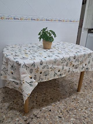 Mesa de cocina con 2 cajones