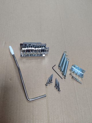 Puente Tremolo Cromado Guitarra Stratocaster