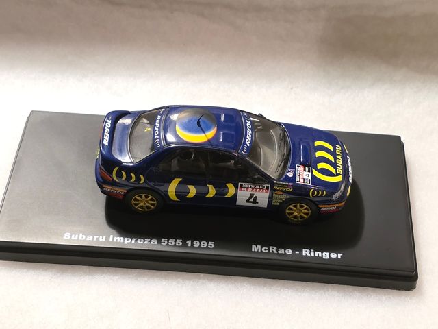 Modellino Subaru Impreza 555 1/43 Colin McRae