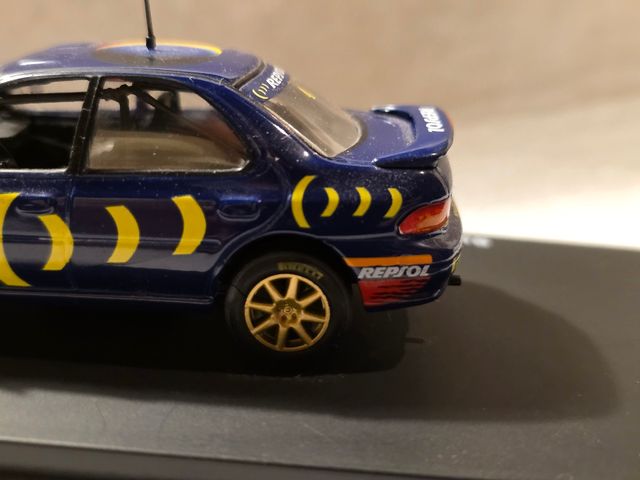 Modellino Subaru Impreza 555 1/43 Colin McRae