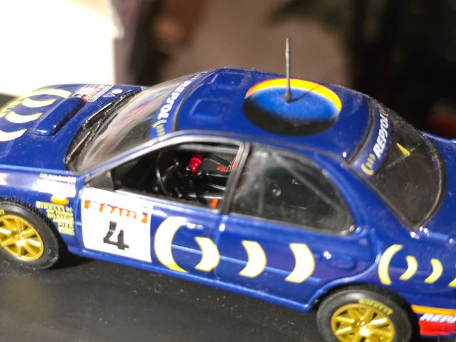 Modellino Subaru Impreza 555 1/43 Colin McRae