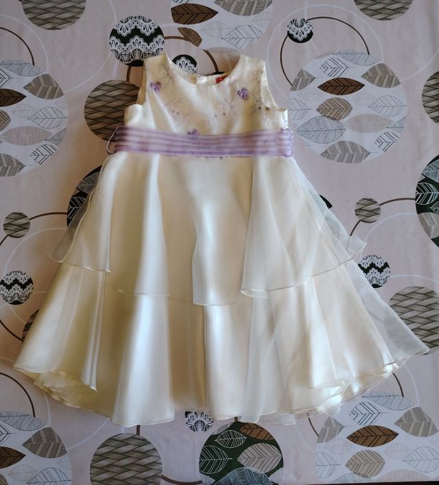 Vestido fiesta niña 2 años