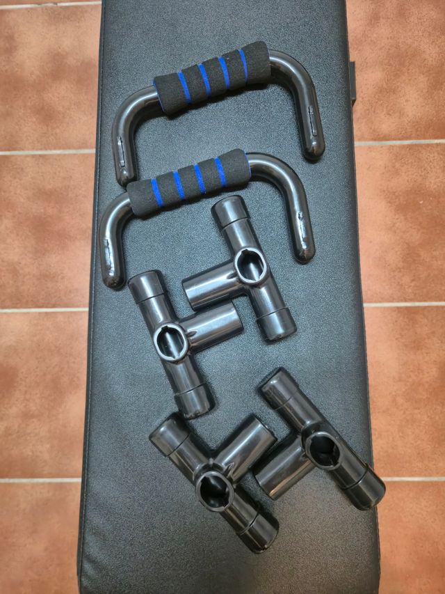 Soportes para flexiones – agarre antideslizante