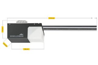 Motor puerta garaje Schellenberg 60922