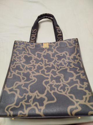 Bolso Tous Hombro Marrón Beige
