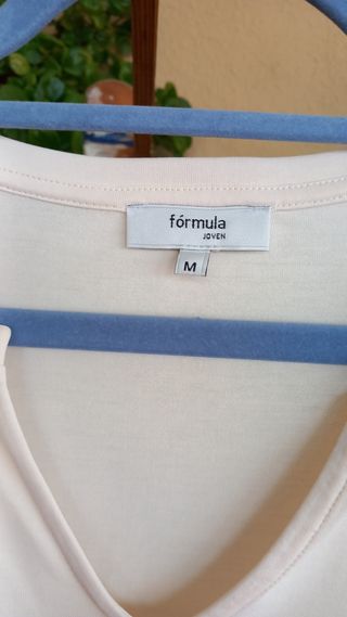 Blusa floral/Blusa-camiseta manga. El Corte inglés