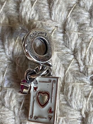 abalorio Reina de Corazones Charm Plata