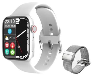 Reloj Inteligente clon Apple Watch 9 (Blanco)