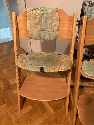 2 tronas evolutivas de madera