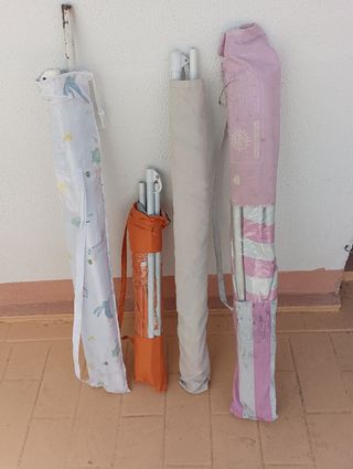 4 Sombrillas de playa, en Puerto de santa maría